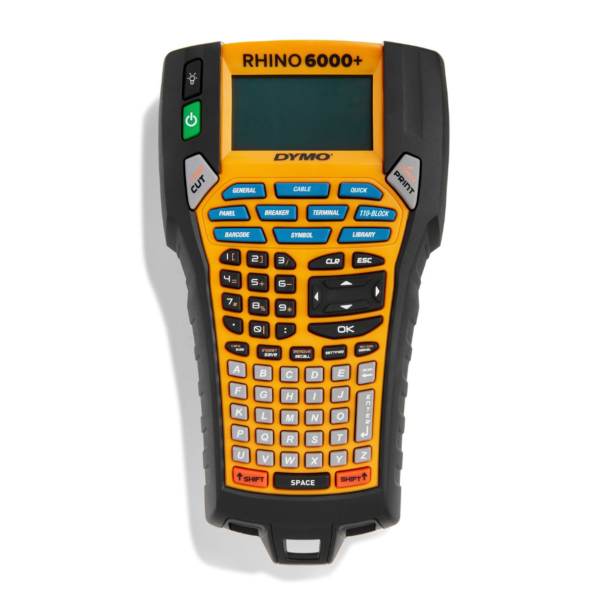 Професионален етикетен принтер Dymo Label printer RH6000K / 2122966 - Yellow - PN 2122966