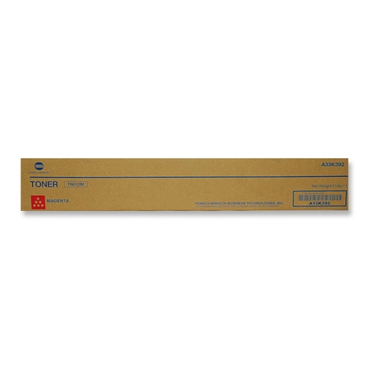 ТОНЕР КАСЕТА ЗА KONICA MINOLTA BIZHUB C454/C554 - Magenta - TN512M (TN-512M) -  PN A33K352