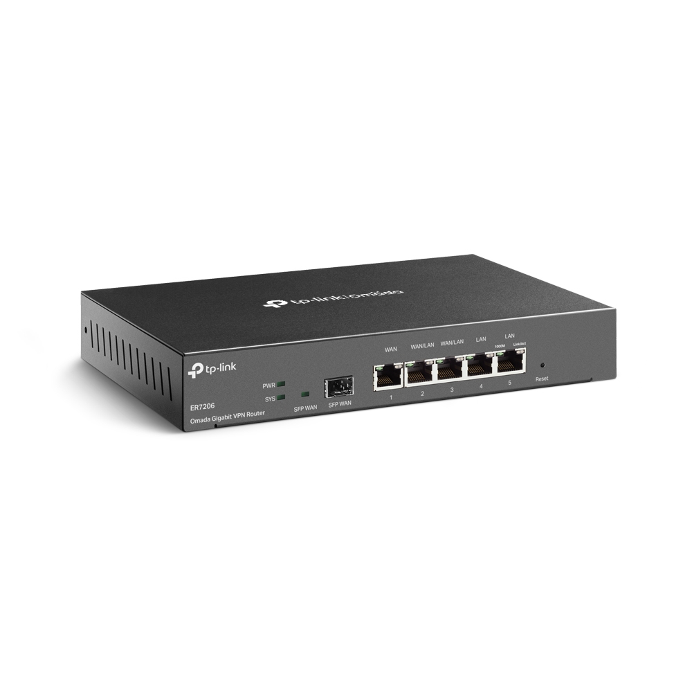 Рутер TP-LINK Router TL-ER7206 / TL-ER7206 - Black - PN TL-ER7206