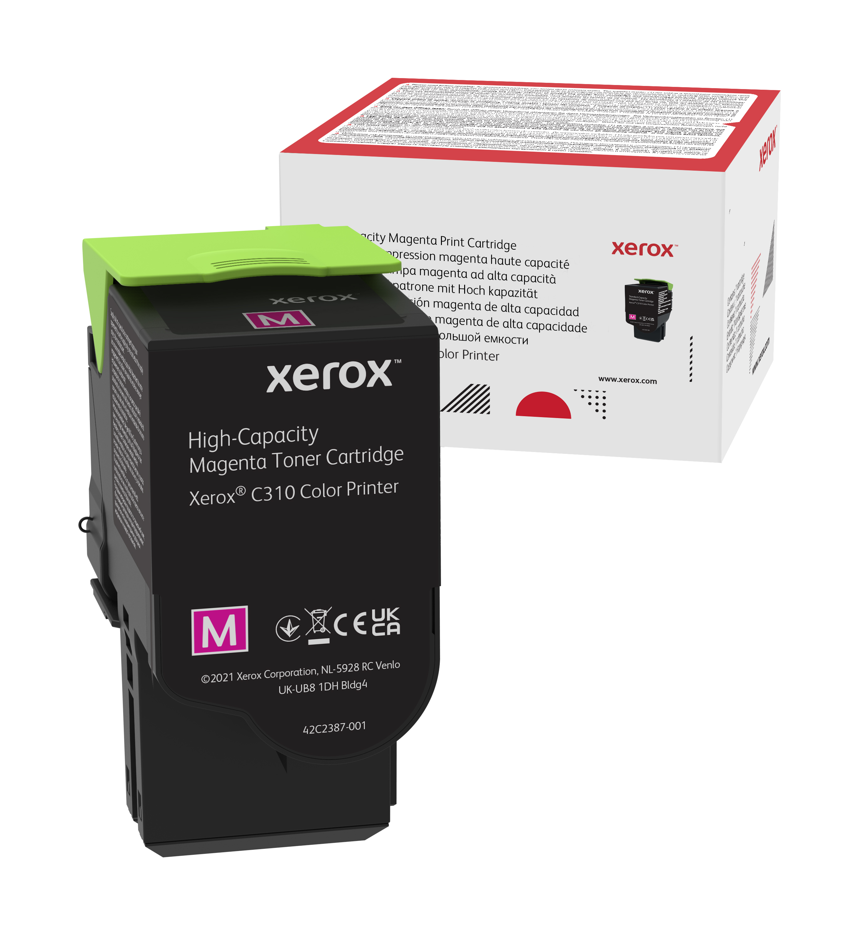 Тонер касета за Xerox C310 Series - Toner - 006R04366 - Magenta - XL - PN 006R04366