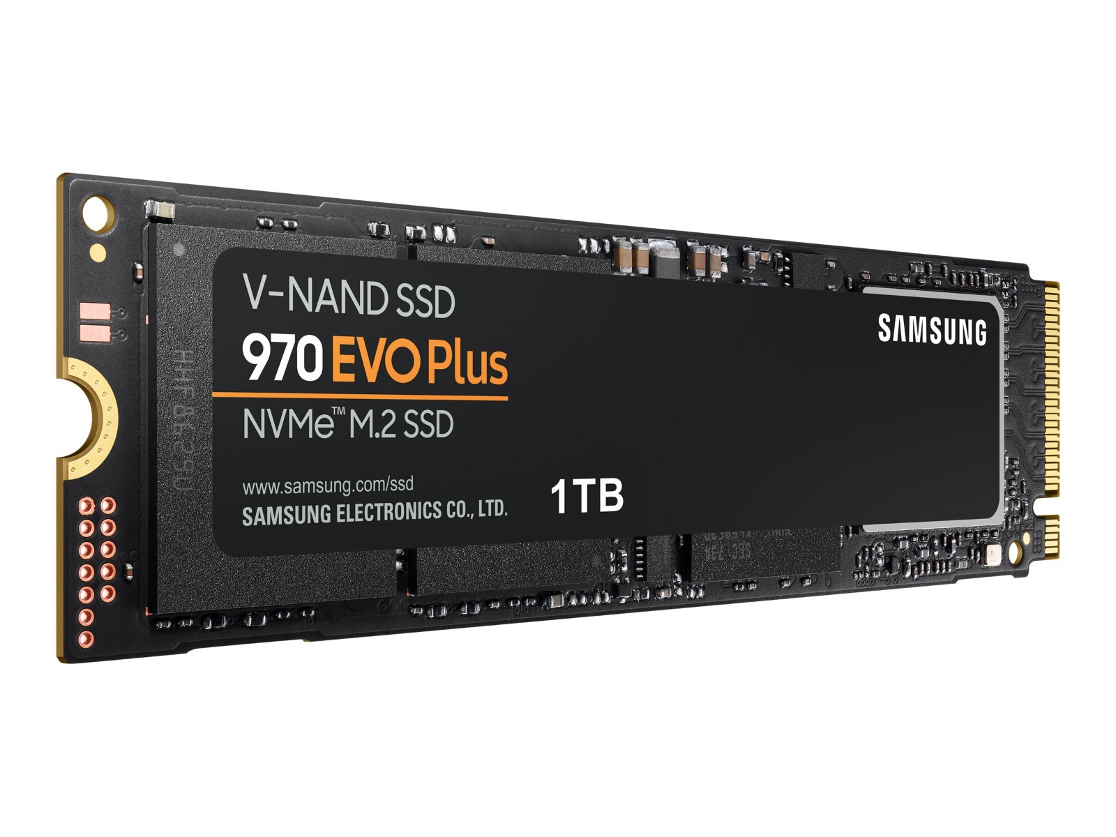ВЪТРЕШЕН ТВЪРД ДИСК SAMSUNG SSD 970 EVO Plus - 1 TB - M.2 2280 - PCIe 3.0 x4 NVMe - PN MZ-V7S1T0BW