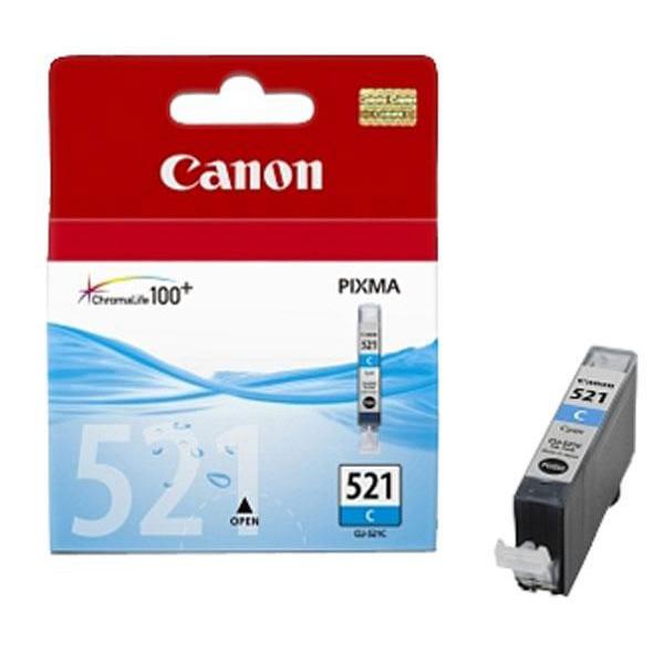 ГЛАВА ЗА CANON PIXMA iP 3600/4600/MP 540/620/630/980 - Cyan - ink tank - /521/ - CLI-521C (CLI521C) - PN 2934B001