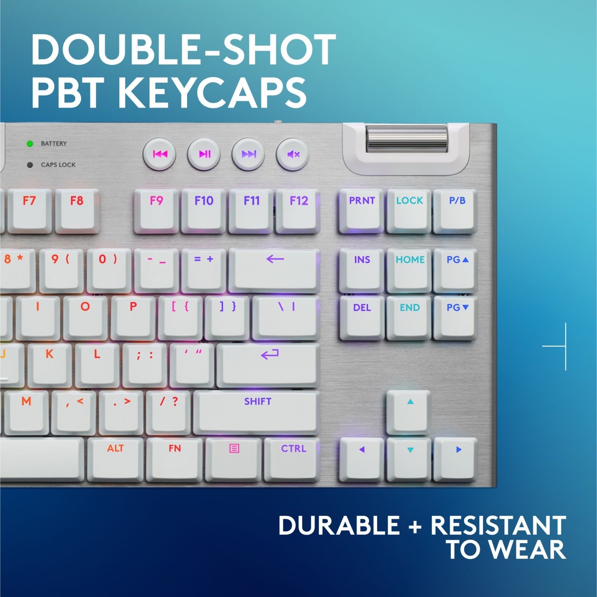 Гейминг клавиатура Logitech Keyboard G915 X Lightspeed TKL / 920-012737 White - PN 920-012737