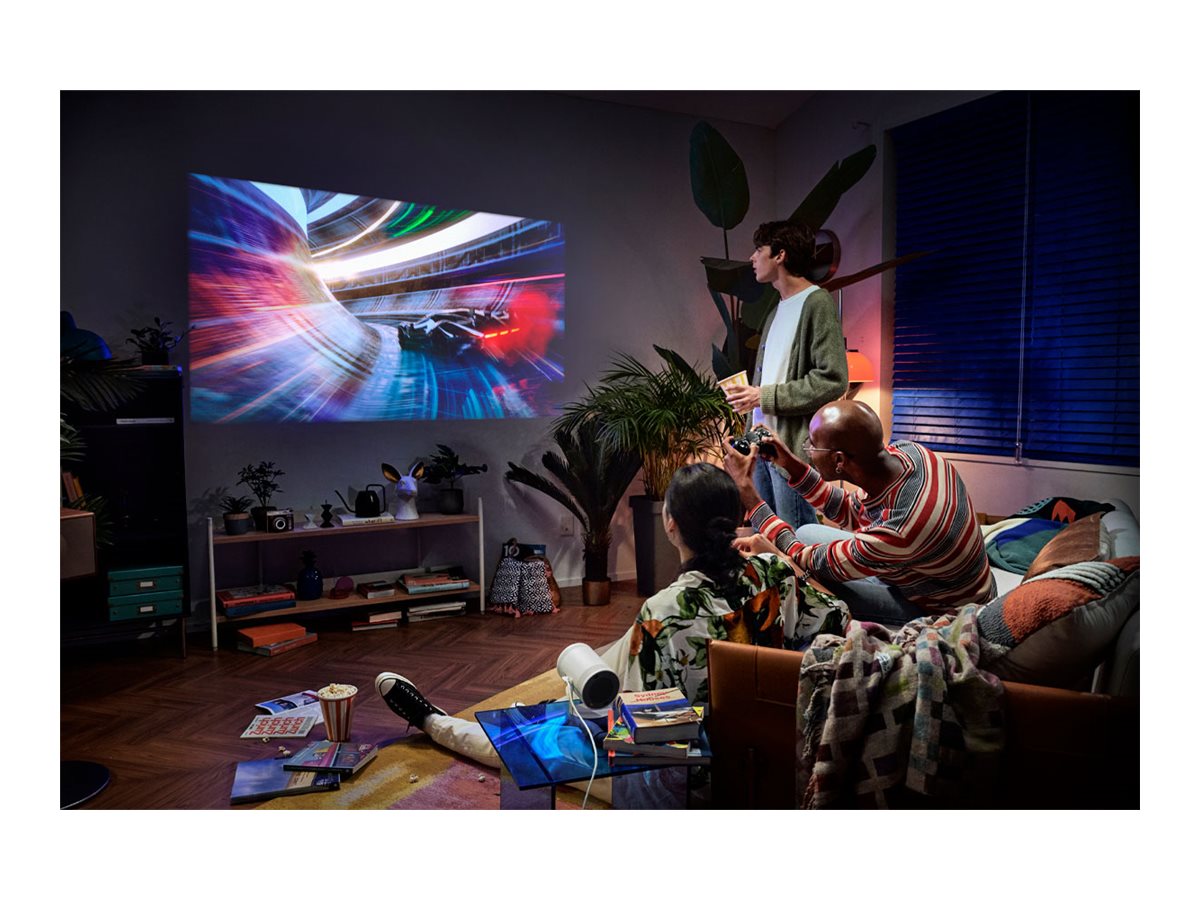 Мултимедиен проектор Samsung Projector SP-LFF3CLAX White - PN SP-LFF3CLAXXXH