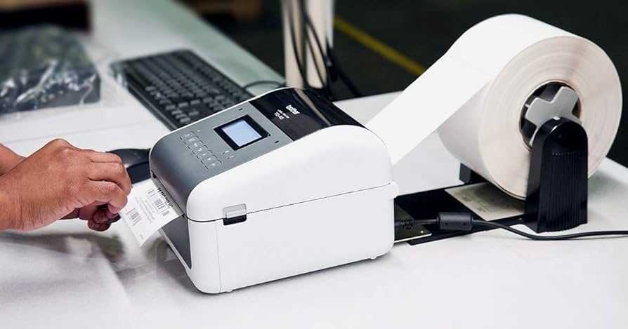 ПРОФЕСИОНАЛЕН ЕТИКЕТЕН БАРКОД ПРИНТЕР BROTHER TD4550DNWB (TD-4550DNWB) - PN TD4550DNWBXX1