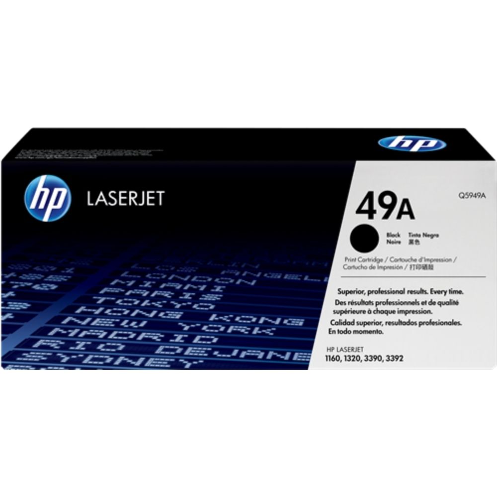 УНИВЕРСАЛНА КАСЕТА ЗА HP Laserjet SMART PRINT 1160/1320/3390/3392 - CRG708 (CRG-708) - /49A/ - Black - PN Q5949A