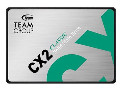 ВЪТРЕШЕН ТВЪРД ДИСК Team Group SSD CX2 - 256 GB - 2,5" - SATA 6 GB/s - PN T253X6256G0C101