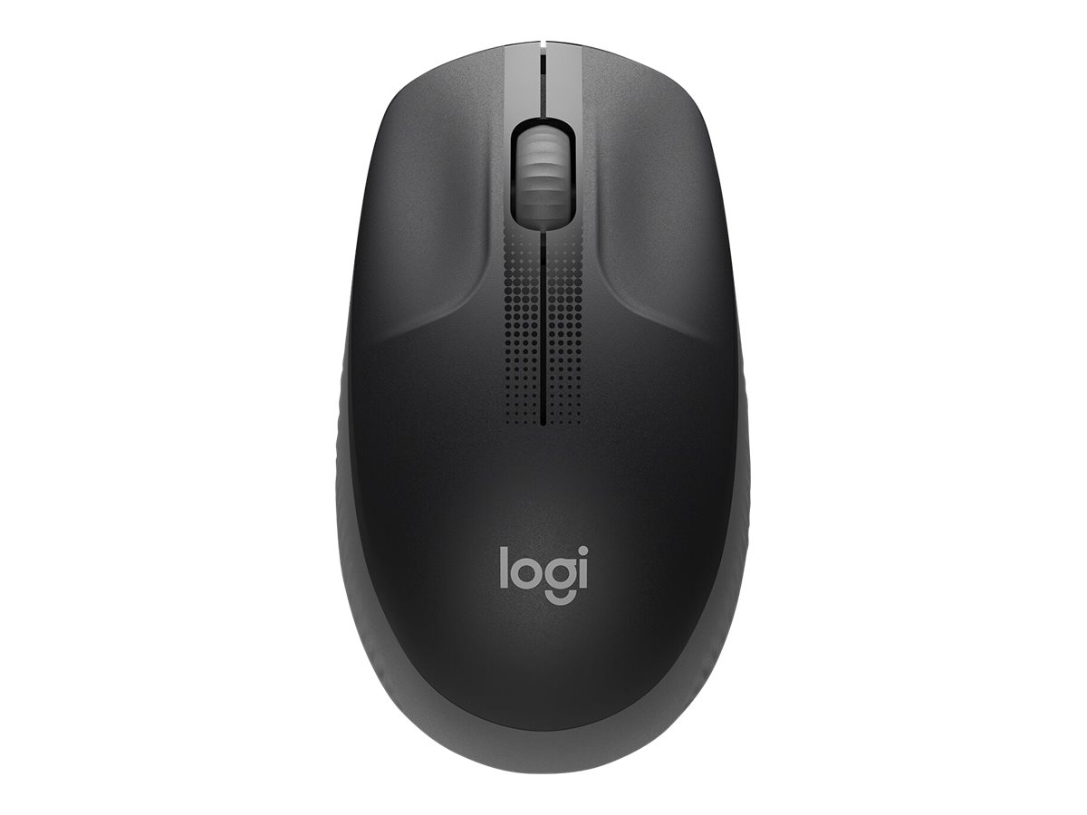 МИШКА LOGITECH M190 - RF, 1000 dpi, 1x AA - Wireless / Безжична - Black - PN 910-005905
