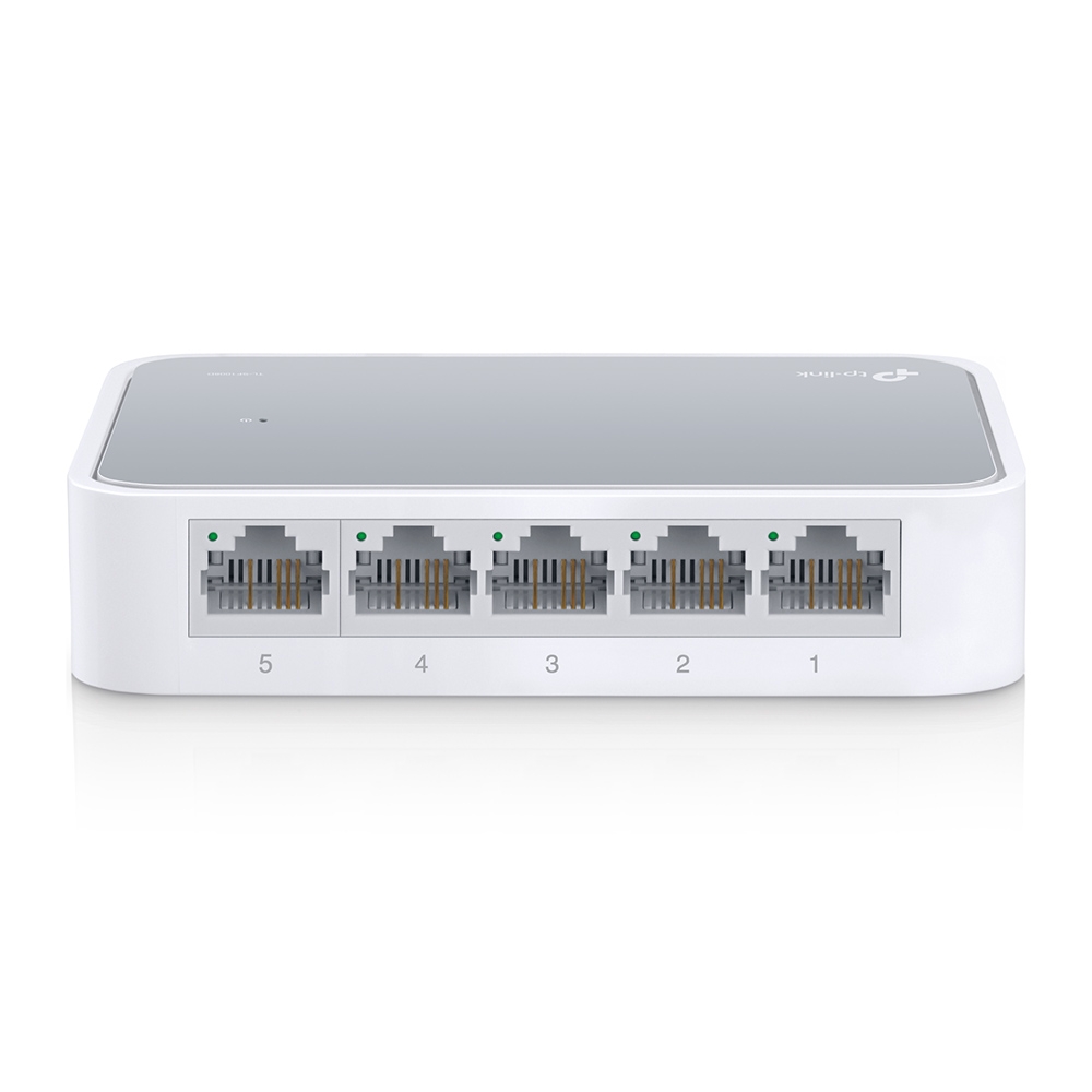 Суич TP-LINK Switch TL-SF1005D / TL-SF1005D - White - PN TL-SF1005D