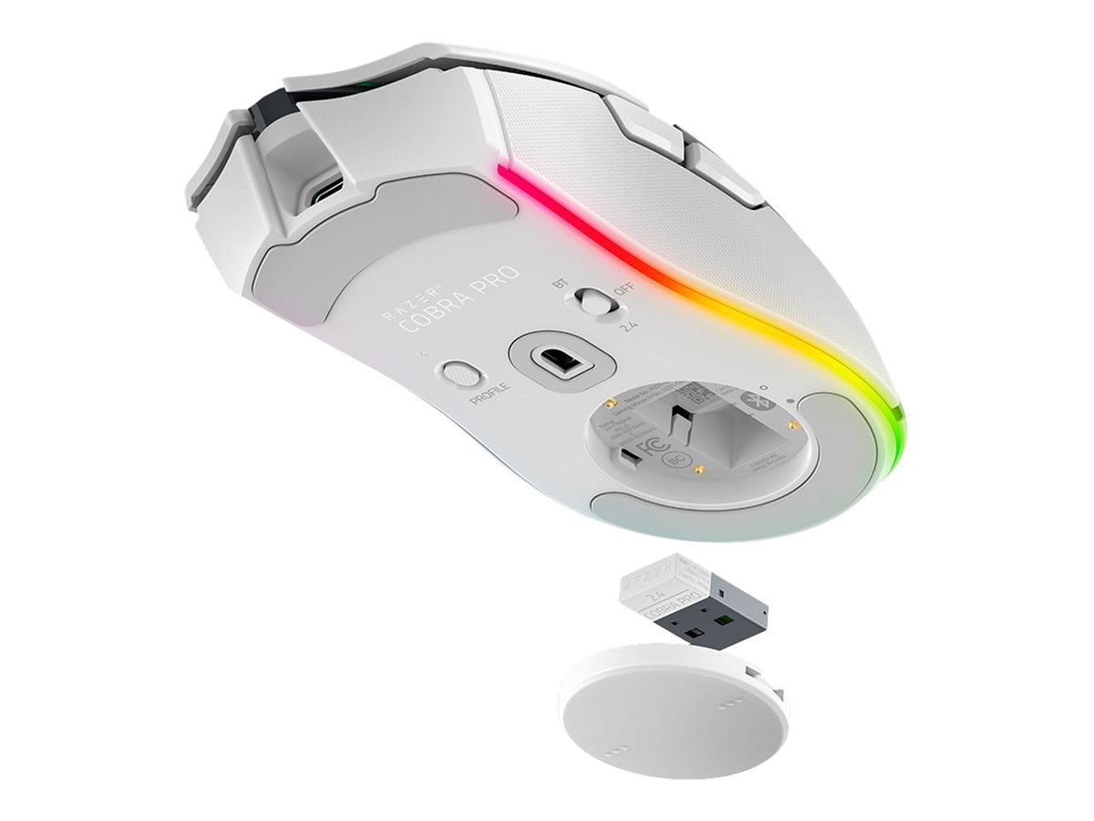 Гейминг мишка Razer Mouse Cobra Pro / RZ01-04660200-R3G1 - White - PN RZ01-04660200-R3G1