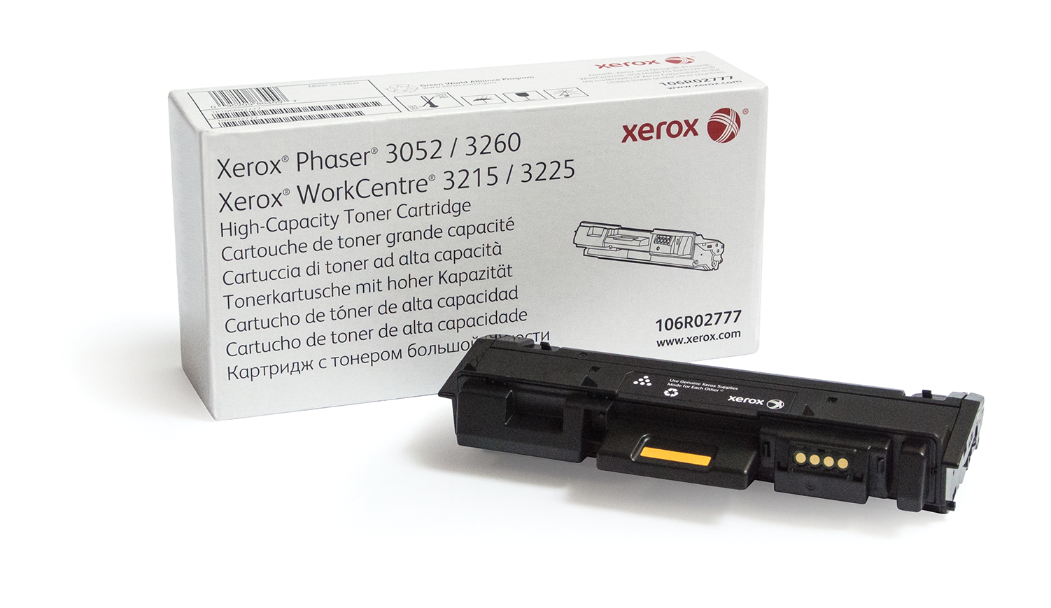Тонер касета за Xerox WC3215/WC3225 DNI/Phaser 3260/3252/3052 - HIGH CAPACITY - Toner - 106R02777 - Black - PN 106R02777