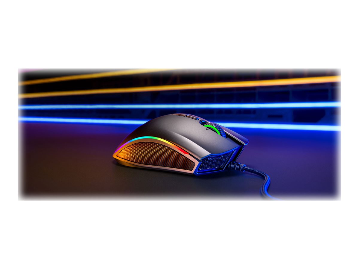 ГЕЙМЪРСКА МИШКА RAZER MAMBA - Wired / Жична - Black - PN RZ01-02560100-R3M1