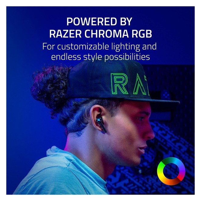 Гейминг слушалки безжични Earbuds Razer Headset Hammerhead Pro HyperSpeed - bluetooth - Black - PN RZ12-04590100-R3G1