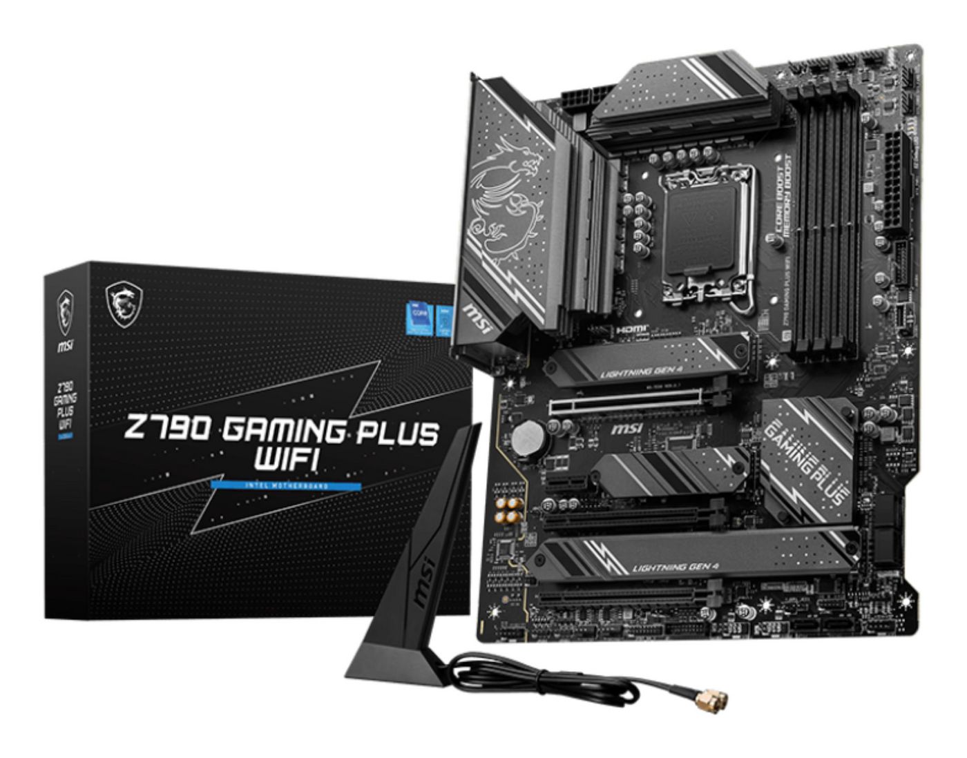 Дънна платка MSI Motherboard Z790 Gaming Plus WIFI / 7E06-026R Black - PN 7E06-026R