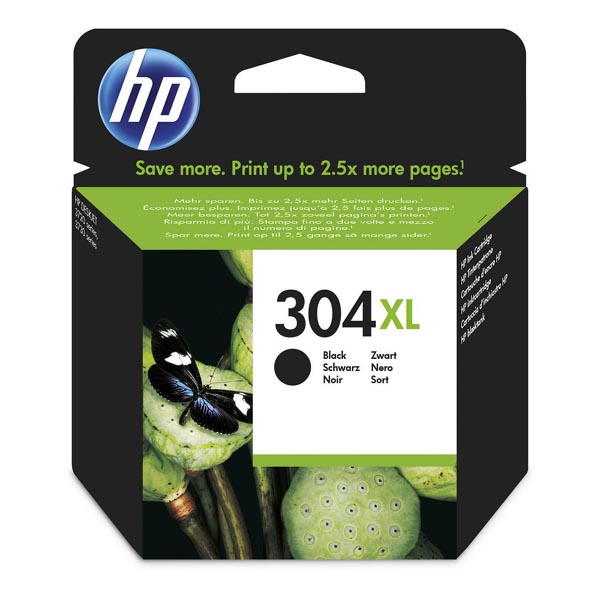 ГЛАВА ЗА HEWLETT PACKARD DeskJet 2620/2630 All-in-One Printers - Black - HIGH CAPACITY -  /304XL/  - PN N9K08AE