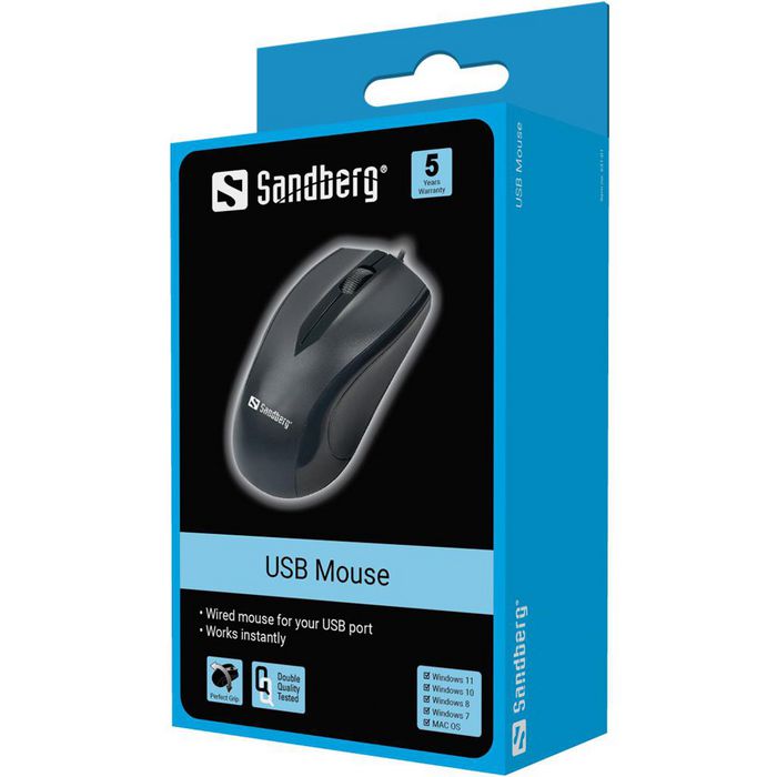 МИШКА SANDBERG - Black - PN 631-01