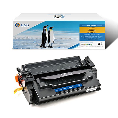 КАСЕТА ЗА CANON i-SENSYS LBP220 Series/MF440 Series - CRG-057 (CRG057) - 3009C002 - Black - WITHOUT CHIP / БЕЗ ЧИП - PN NT-PC057 - G&G