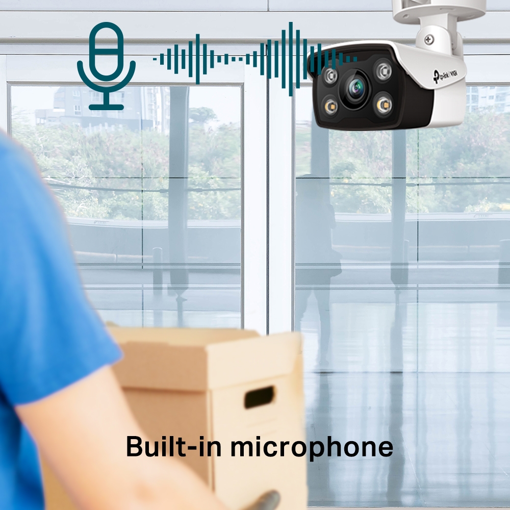 Камера за видеонаблюдение TP-LINK Surveillance camera C330 6mm / VIGI C330(6MM) - White/Black - PN VIGI C330(6MM)