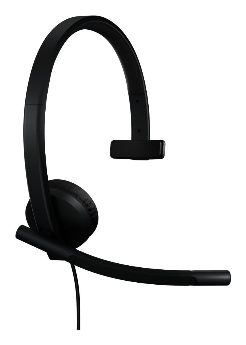 Слушалки Logitech Headset H570e Mono MS USB-C - PN 981-001427