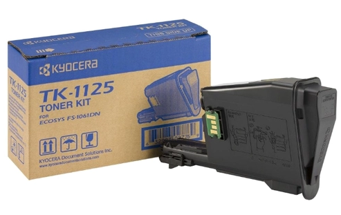 Тонер касета за Kyocera FS-1061 DN/FS-1325 MFP - Toner TK-1125 (TK1125) / 1T02M70NL1 - Black - PN 1T02M70NL1