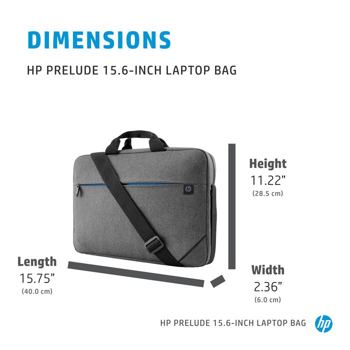 Модулен калъф за лаптоп HP Notebook bag Prelude 15" / 2Z8P4AA - Gray L - PN 2Z8P4AA