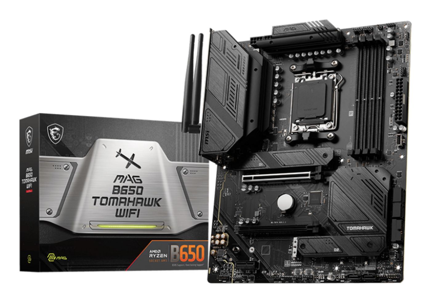 Дънна платка MSI Motherboard MAG B650 Tomahawk Wifi / 7D75-001R Black - PN 7D75-001R