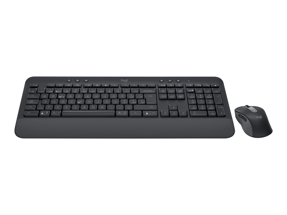 КОМПЛЕКТ МИШКА + КЛАВИАТУРА LOGITECH MK650 US - Wireless / Безжична - БЕЗ БДС КИРИЛИЗАЦИЯ (WITHOUT BDS CYRILLIC) - Black - PN 920-011004