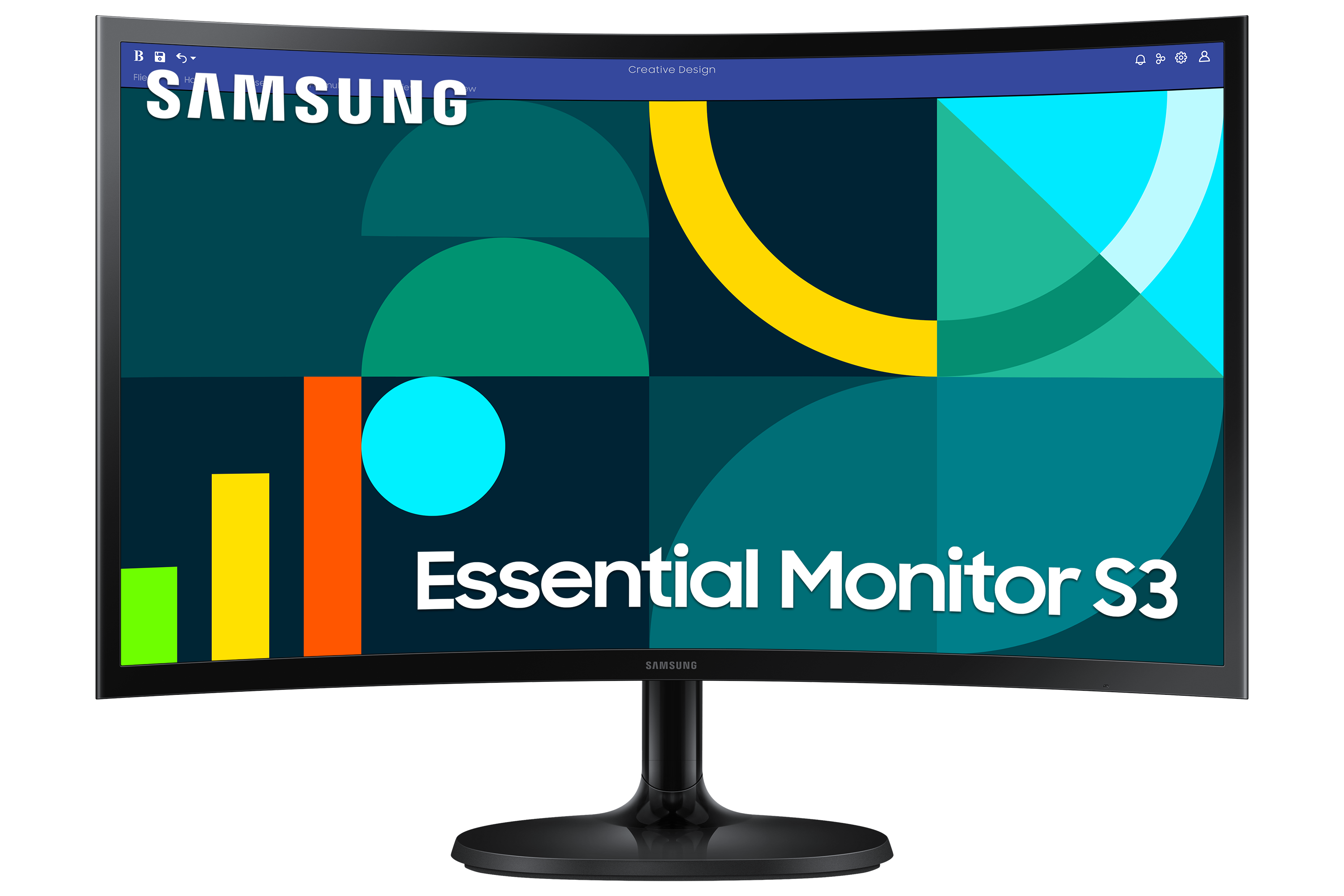 Монитор 24" Samsung Monitor S24D364GAU / LS24D364GAUXEN Black - PN LS24D364GAUXEN