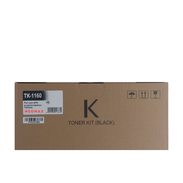 КАСЕТА ЗА KYOCERA MITA ECOSYS P2040/P2040DN/P2040DW - TK1160 (TK-1160) - 1T02RY0NL0  - Black - PN KT-TK1160 - NEOMAX 