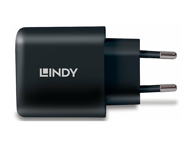Захранващ адаптер LINDY - USB-C - Black - PN 73426