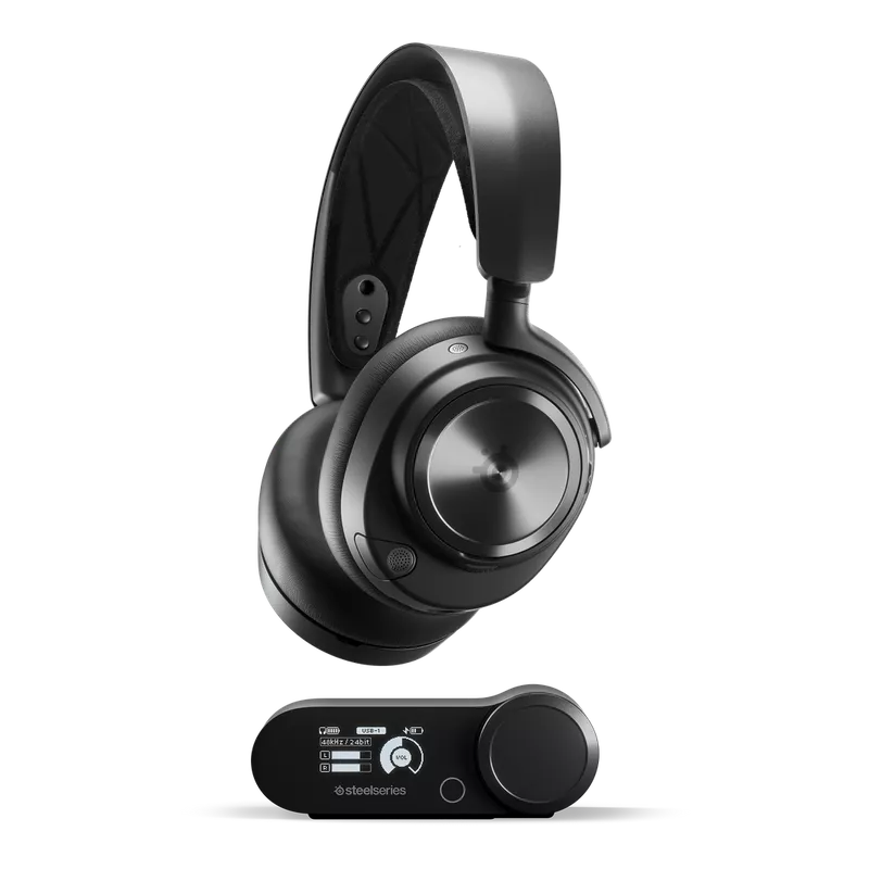 Гейминг слушалки SteelSeries Headset Arctis Nova Pro wire / 61520 Black - PN 61520