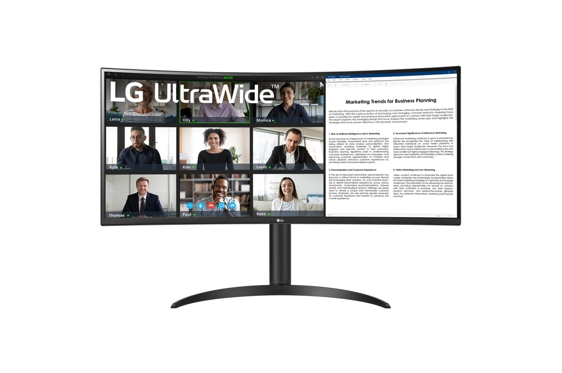 Монитор LG Monitor 34WR55QK-B / 34WR55QK-B Black - PN 34WR55QK-B