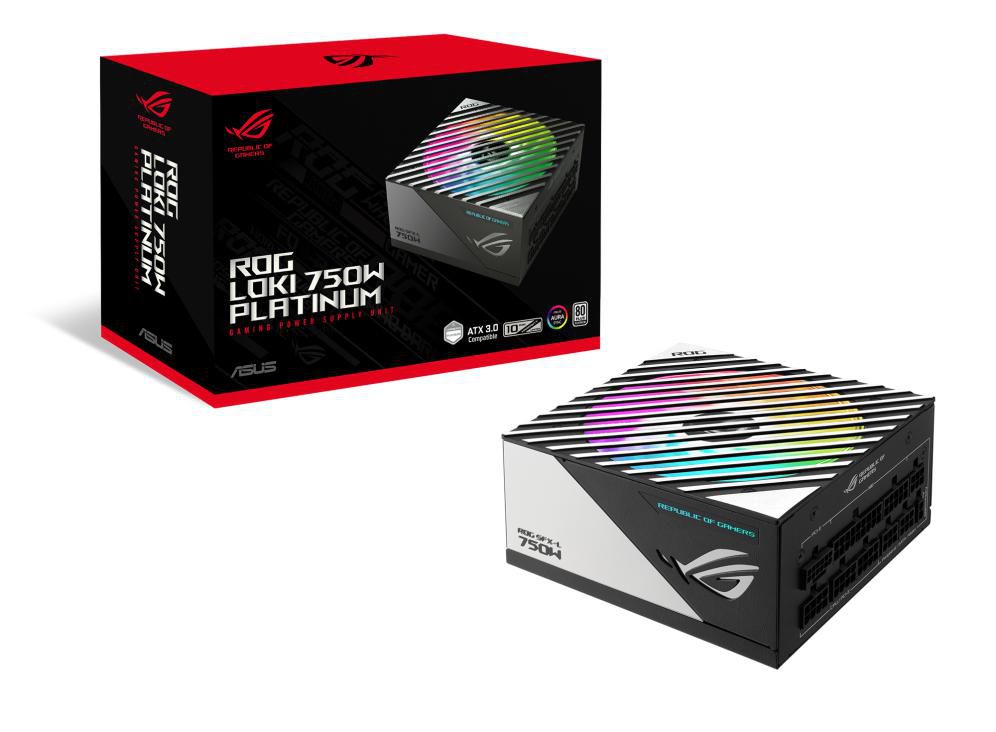 Захранване Asus PC power supply unit ROG Loki 750W Platinum / 90YE00N4-B0NA00 Silver/Black - PN 90YE00N4-B0NA00