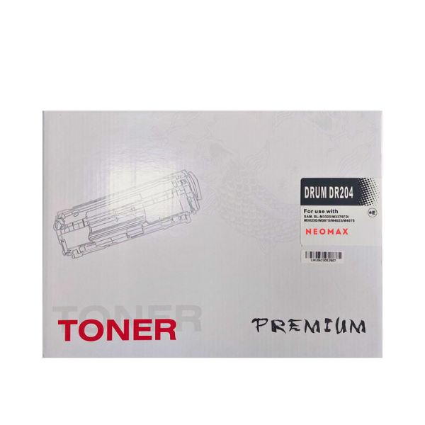 БАРАБАННА КАСЕТА ЗА SAMSUNG ProXpress SL M3325/M3375/M3825/M3875/M4025/M4075 - DRUM UNIT - MLT-R204 (MLTR204) / SV140A - Black - PN SD-DR204 - NEOMAX 