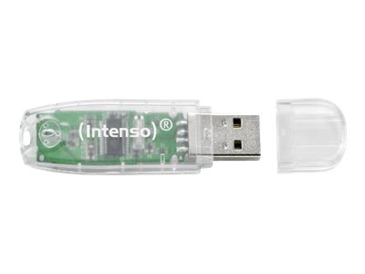 ФЛАШ ПАМЕТ Intenso USB flash drive Rainbow Line - USB Typ-A 2.0 - 32 GB - transparent - PN 3502480