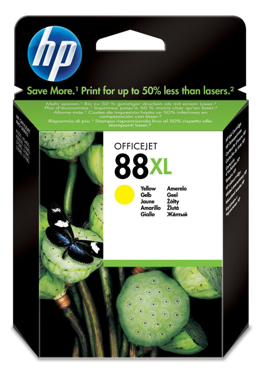 ГЛАВА ЗА HEWLETT PACKARD Officejet Pro Series K550 - HIGH CAPACITY - Yellow Ink - /88XL/ - PN C9393AE