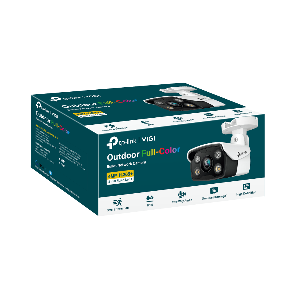 Камера за видеонаблюдение  TP-LINK Surveillance camera C340 6mm / VIGI C340(6mm) - White - PN VIGI C340(6mm)