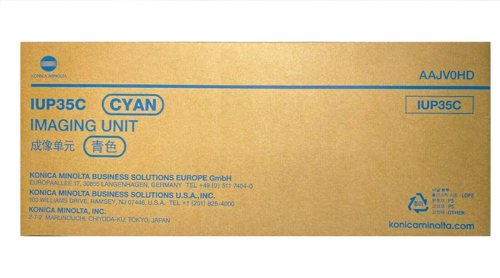 Барабанна касета за Konica Minolta bizhub C3350i/C4050i/C3351i/C4051i - DRUM UNIT -  IUP35C (IUP-35C) / AAJV0HD - Cyan - PN AAJV0HD