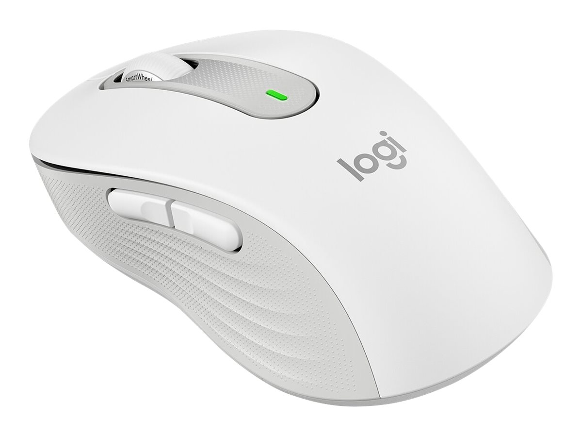 МИШКА LOGITECH M650L - Wireless / Безжична - White - PN 910-006240