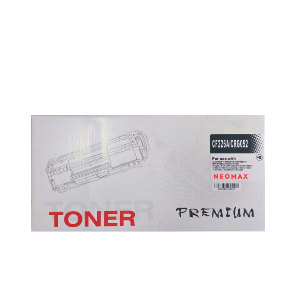 УНИВЕРСАЛНА КАСЕТА ЗА HP Laserjet  Pro M402/MFP M426 series - /26A/ - Black - CF226A / CRG-052 (CRG052) - PN HT-CF226A - NEOMAX 