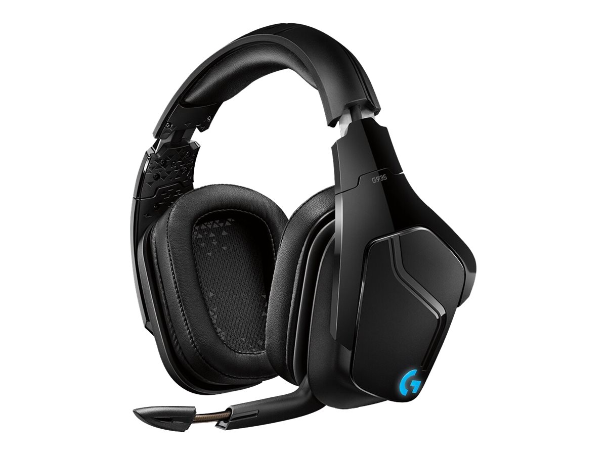 ГЕЙМЪРСКИ СЛУШАЛКИ LOGITECH ZG935 - Wireless - Black - PN 981-000744