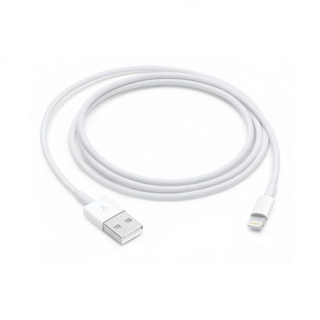 КАБЕЛ USB APPLE - USB to Lightning - 1,0 m - White - PN MXLY2ZM/A