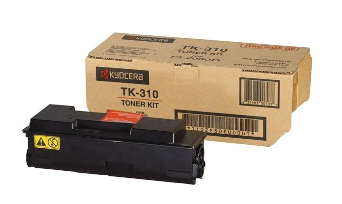 Тонер касета за Kyocera FS-2000D/FS-3900DN/FS-4000DN - Toner - TK-310 (TK310) / 1T02F80EUC - Black - (1T02F80EU0) - PN 1T02F80EUC