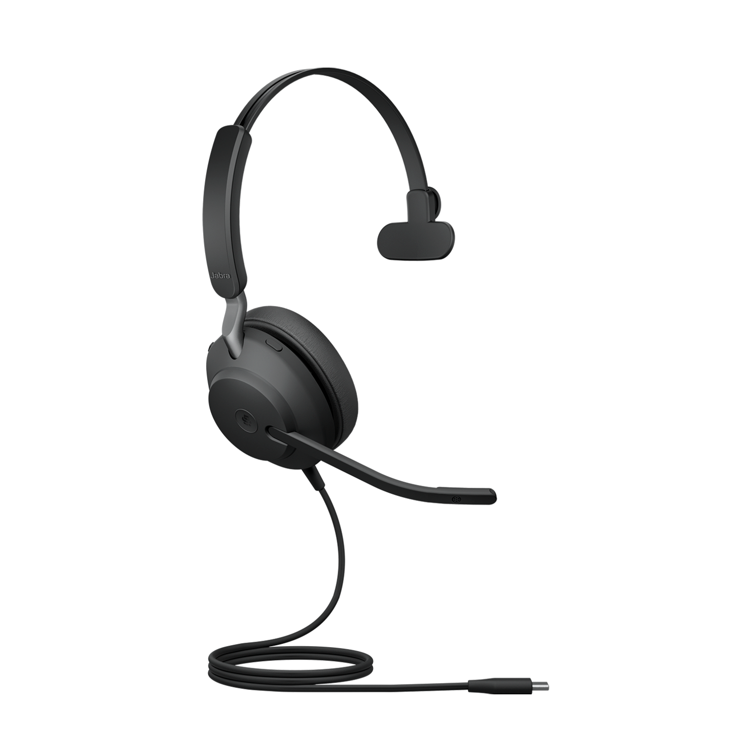 Слушалки Jabra Headset Evolve2 40 SE MS Mono / 24189-899-799 Black - PN 24189-899-799
