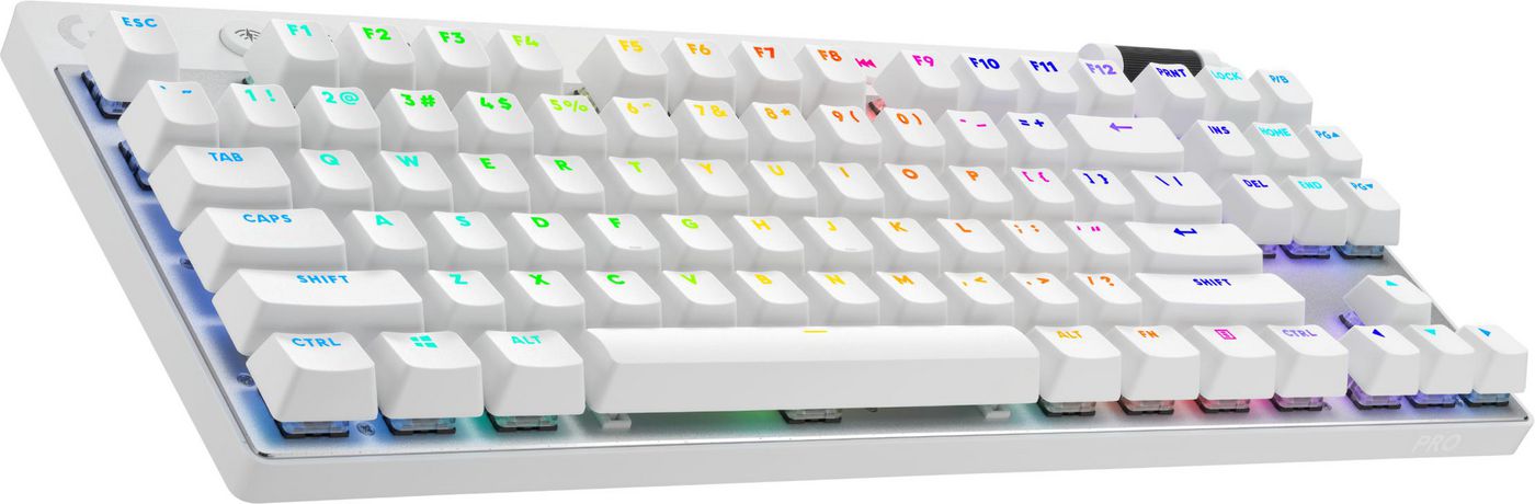 Гейминг клавиатура Logitech Keyboard G Pro X TKL Lightspeed / 920-012148 White - PN 920-012148