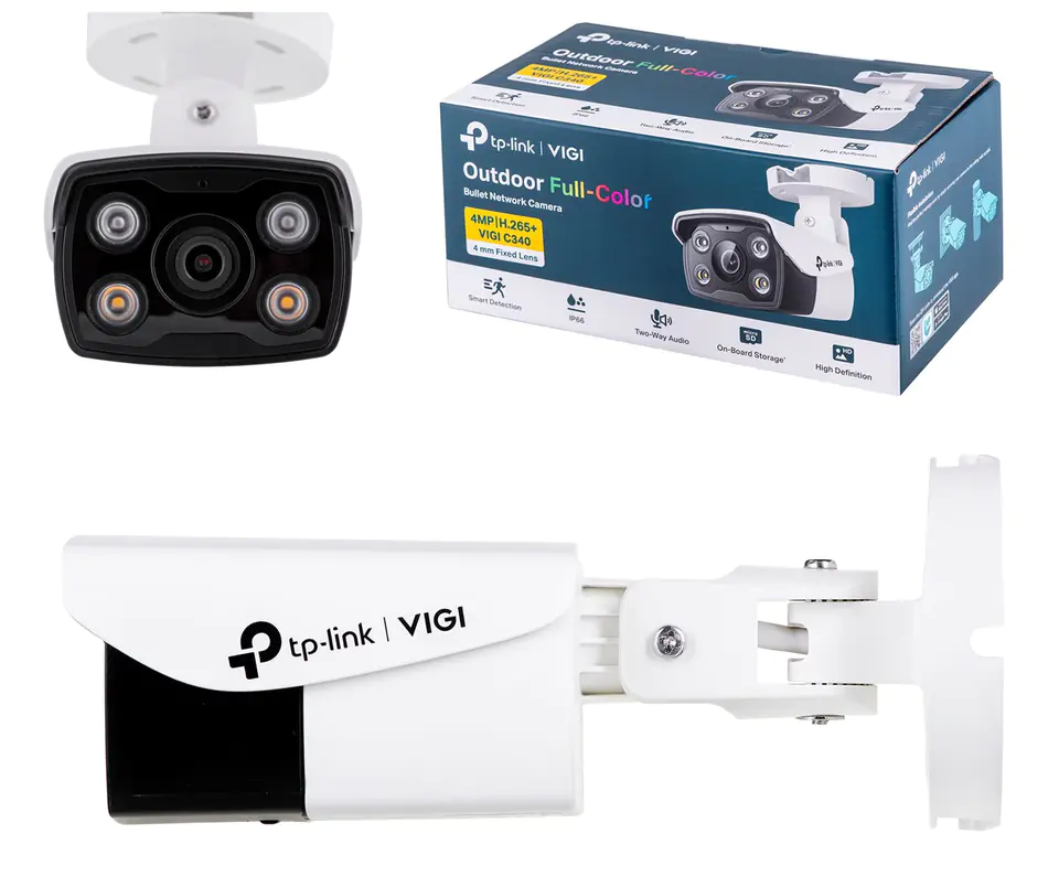 TP-LINK Surveillance camera C340 4mm / VIGI C340(4mm) - White - PN VIGI C340(4mm)