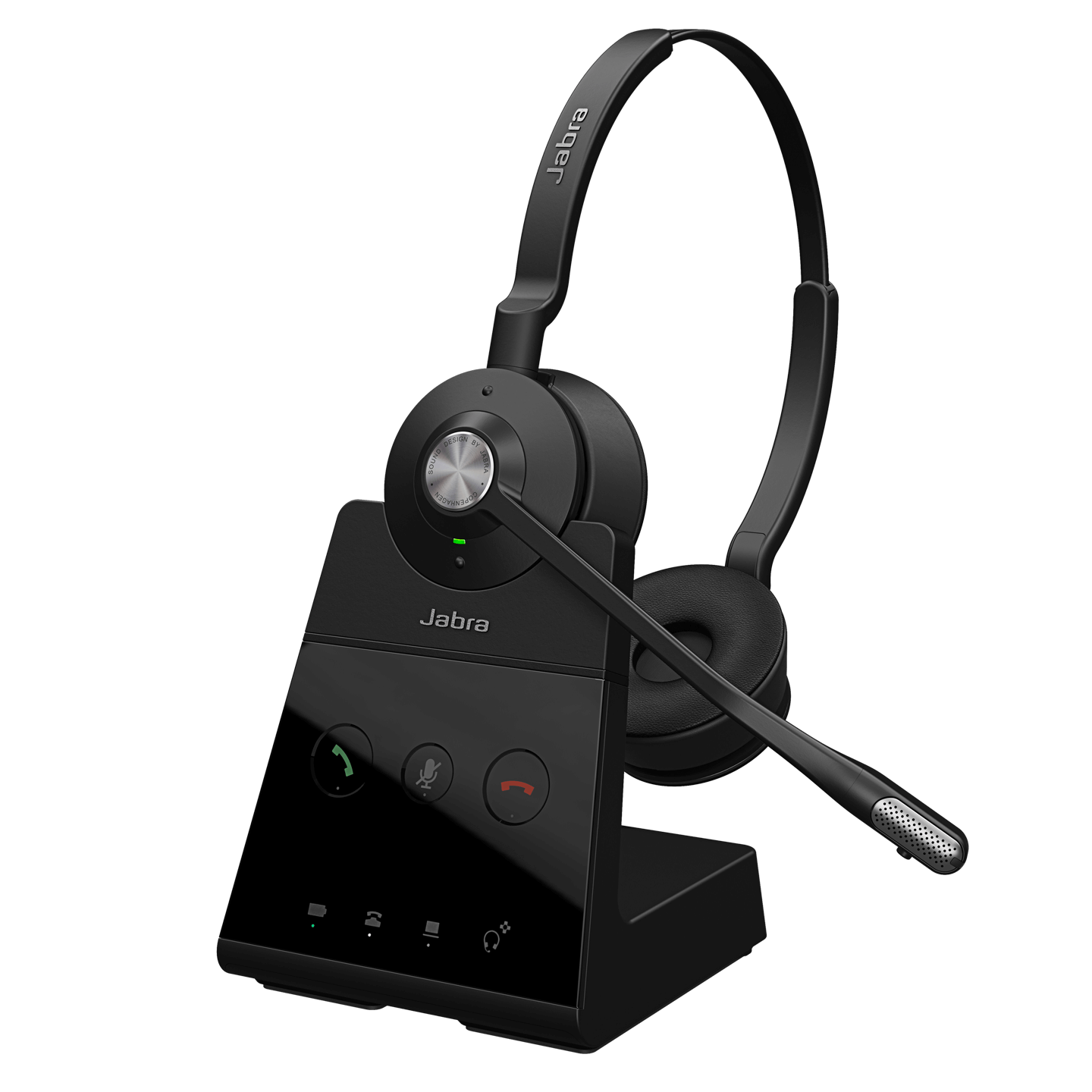 Слушалки DECT Jabra Headset Engage 65SE / 9659-553-111 - безжични - Black - PN 9659-553-111