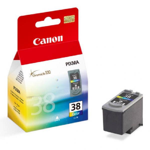 ГЛАВА ЗА CANON PIXMA iP 1800/2500 - Color - ink cartridge - /38/ - CL-38 (CL38) - PN 2146B001