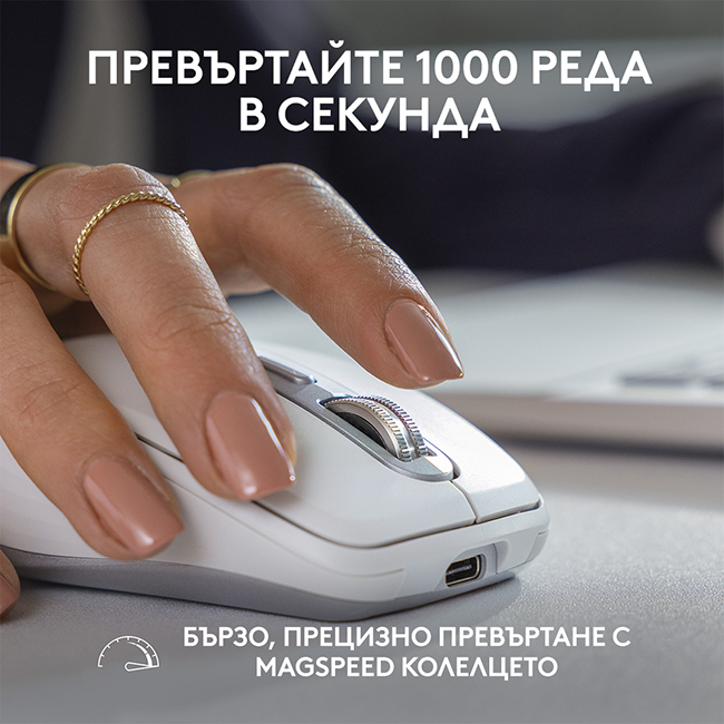 МИШКА LOGITECH MX Anywhere 3S - Wireless / Безжична - Graphite - PN 910-006929