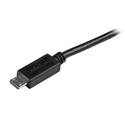 КАБЕЛ USB STARTECH - USB to micro USB - 3,0 m - Black - PN USBAUB3MBK